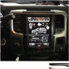 Dodge RAM 용 자동차 GPS 액세서리 1500 2500 3500 내비게이션 헤드 유닛 라디오 스테레오 HD Android204O 드롭 배달 모바일 오토바이 DHY9N