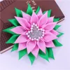 Broches Broches Grande Qualité Mode Rose Vert Sororité Perle Érable IVY Broche Corsage Fleur Soror Pin Bijoux Pour Fille 231214