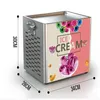 Thai Stir Fry Ice Cream Tools Roll Machine Electric Small Fried Yoghurt för 230h