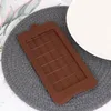 1pc Umweltfreundliche Silikon Schokolade Süßigkeiten Form Kuchen Backen Form Backen Gebäck Werkzeug Bar Block Eis Tablett Mould221z