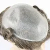 Męskie peruki dla dzieci Naturalna linia włosów 0,08 mm Vlooped PU Base Mężczyźni Toupee Super Trwałe Nie niewykrywalne mężczyzna Human Hairpieces System Proteza Kapilara 231215