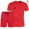 Men de concepteur Tracksuit Summer Hot T-shirts Short S Sports Sports Brand Print Loisir Fashion Coton Short Down 24