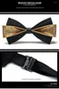 Bow Ties Men's Gold PU Leather Bowtie Fashion Men Dazzling Golden Powder Tie