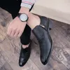 Kledingschoenen Heren Feest Bruiloft Leren Schoen Heren Rijden Mocassins Rits Loafers Formeel Man Plus Size Business