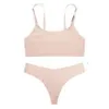 도매 고품질 브래지어 제조업체 Bralette Set Sostenes Sin Costura Thoutle Wireless Bra 및 Panty Set Women 's 속옷