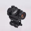 Portée de chasse ROMEO5 point rouge vue réflexe holographique Compact 2MOA Airsoft vue de chasse avec support de Rail montant