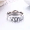 Cluster Rings US Size7-11 925 Sterling Silver V Triangular Band Ring For Women Men Jewelry Finger Anillos Bague Aneis Bijoux Anillo