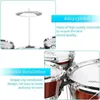 Keyboards Piano Kids Drum Set Musical Toy Drum Kit for Toddlers Jazz Drum Set with Stool 2 Drum Sticks Cymbal and 5 Drums Musical Instruments 231214