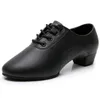 Dress Shoes Men Ballroom Dancing Rozmiar 28 36 Latin Tango Dance Pu skórzane mężczyźni dla dzieci 231214