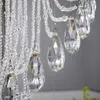 Moderna rumsljus Spiral K9 Crystal Chandelier Staircase Creative Led Hanging Lamp Hotel Villa Decoraction Large Pendant Light