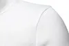 Męskie swetry biały żółw guziki szyi męskie jesień i zimowe dzianinowe sweter z długim rękawem