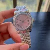Relógio de diamante Designer Mulheres Relógios Movimento Automático Mens Pulseira Sapphire Negócios Homens Lady Aço Inoxidável 31mm Shell Relógio de Pulso Montre Relógios de Pulso # 886