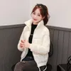 Women's Trench Coats Korean Version Bright Face Cotton-padded Coat Women Short 2023 Bread Winter Jacket