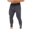 Herenbroek heren linnen mannen splitsen bedrukte overalls casual pocket sport werk broek