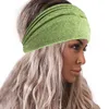 Sweatbands para mulheres homens esportes absorventes antiderrapante elástico suor bandas headwraps treino headbands exercício de fitness hairband