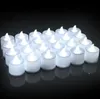 شموع LED LED LED الخالية من الخفقان مصباح خفيف مقاوم للماء LED TEA LIGHT BATTION