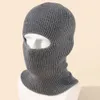 Bisiklet kapakları maskeler şeker rengi sevimli tam yüz kapak kayak maskesi şapka ayı kulak balaclava örme şapkalar açık koruma beanies erkekler 231215