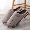 Slippers حجم 47-50 حجم كبير النعال الخريف شتاء الرجال النعال القطن الحجم كبير الحجم المنزل أحذية القطن دافئ رجال النعال الأحذية 231215