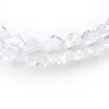 Transparentes 8-mm-Armband mit facettierten Kristallperlen für Damen, einfacher Stil, dehnbare Armbänder, 20 Stück, Los 277e