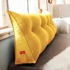 Bedspread Large Bolster Triangular Cushion Headboard Pillow Removable Wedge Reading Pillow For Bed Backrest Pain Relief Sofa Pillow 231214