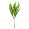 Decoratieve bloemen Kunstvaren Gebladerte Bush Planten Plastic Nep Bruiloft Tuin Decor Thuis Feest Binnen Buiten