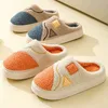 Slippers Winter Damesschoenen Heren Bont Slide Familie Paar Pluizig Herfst Warm Pluche Slaapkamer Katoen 231215