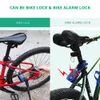 Fietssloten Rockbye Fiets Stalen Slot Alarm met Afstandsbediening Anti-diefstal Wachtwoord Fietsslot Kabel 110db Waarschuwing Secuiry Fietsaccessoires 231214