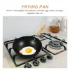 Pans Round Bottom Wok Cookware Accessories Frying Pan For Stoves Gas Cooker Everyday Electromagnetic Kitchen Supply