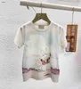 Luxe bébé T-shirts été haute qualité garçons t-shirts enfants coton hauts polo taille 100-150 motif de dessin animé impression fille à manches courtes Dec05