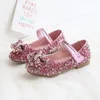 Flache Schuhe Mode Mädchen Schuhe Kinder Flache Schuhe Pailletten Strass Prinzessin Mit Schmetterling-Knoten Flache Schuhe Für Studenten Herbst 231215