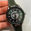 Herrklocka aaa designer titta 41mm grå urtavla automatisk mekanisk u1 mode klassisk stil rostfritt stål vattentätt lysande safir dhgate titta på lyxklocka