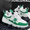 Sapatos masculinos marca de luxo sapato esportivo designer branco verde vermelho azul sobreposição plataforma sapatos esportivos ao ar livre tamanho 36-45