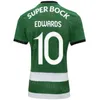 Club Soccer Sporting 8 Pedro Goncalves Jerseys CP Lizbon 10 Marcus Edwards 47 Ricardo Esgaio 5 Hidemasa Morita 9 Viktor Gyokeres Kitki piłkarskie 23 2024 Man Team Team