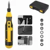 Screwdrivers 36V Electric Screwdriver USB Rechargeable Wireless Set Home Hand Repair Power Tools 231215