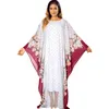 Ethnic Clothing 2023 African Dresses For Women Summer Elegant Long Sleeve Polyester Printing Dress Dashiki Clothes