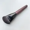 Pinceaux de maquillage en forme de brosse de fond de teint sculptant, Contour des poils de chèvre, correcteur multifonctionnel, outils de beauté de Contour