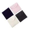 100PCS Square Velvet Jewelry Bags 7x7cm Snap Fastener Necklace Earring Bracelet Gift Wedding Packaging Pouches