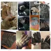 Gants de sport pour hommes, écran tactile tactique, cyclisme, camouflage, militaire, moto, équitation, course à pied, Paintball, 231215