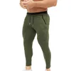 Pantalons pour hommes hommes lin hommes épissage imprimé salopette décontracté poche sport travail pantalon