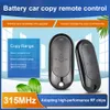 315 MHz/433 MHz Remote Control Universal Remote Control Duplicator DC2.4-3V Garage Gate Door Opener for Electric Vehicle