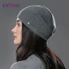 BeanieSkull Caps femmes chapeau tricoté laine chapeaux pour hiver Hip-hop Style Gorros pour femme bonne qualité casquettes décontractées 231215