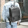 Rucksack Trend Mann Reisetasche Schultasche Herren Leder Große Kapazität Freizeit Business Computer Für