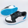 Designer 1 Low-Kinder-Schuhe für Boy Girl Sport Sport Schwarzweiß Panda Chunky Low Trainer Jungen und Mädchen Kinder Turnschuhe Kinder EUR 25-35 All mit Kiste