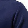 Polos pour hommes 2023 Nouveau design de mode d'automne Sweat-shirts à col polo pour hommes Vêtements décontractés et sociaux Qualité Coton Sweat-shirts pour hommes Q231215