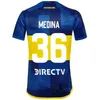 Man Boca Juniors 16 Merentiel Soccer Jersey 2023 24 Club Team 4 Figal Medina Benedetto Fernandez Valdez Advincula Varela Fabra Villa Weigandt Fotbollskitsatser