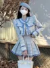 Kjolar Skorts högkvalitativ Tassel Small Fragrance Tweed 2 -stycken Set Women Short Jack -kappa kjol Set Korean Fashion Sweet Two Piece Suits 231215