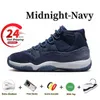 Jumpman 11 11s Mens 농구화 멋진 회색 체리 자란 자정 해군 감사 나폴리 캡 및 가운 gement 공간 잼 DMP 여성 트레이너 스포츠 스니커즈