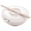 Skålar Instant Noodle Bowl Japanese Rice Style Ramen och Choptick Spoon Chopstick Sushi Bamboo Kitchen