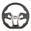 Real Carbon Fiber Steering Wheel Compatible for Honda Civic Car Styling