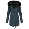 Cross Border Women's Clothing, Plush and Thickened Women's Cotton Jackets, Women's Cotton Jackets, Winter Clothing, Overcoming Fur Collar